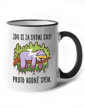 Keramický hrnek Jdu si za svými sny!
