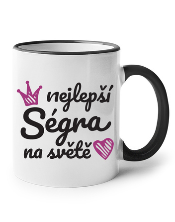 Keramický hrnek Nejlepší ségra na světě