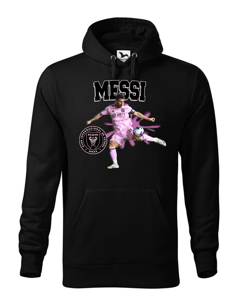 Pánská mikina s kapucí Lionel Messi Inter Miami