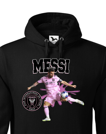 Pánská mikina s kapucí Lionel Messi Inter Miami