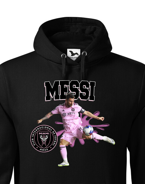 Pánská mikina s kapucí Lionel Messi Inter Miami