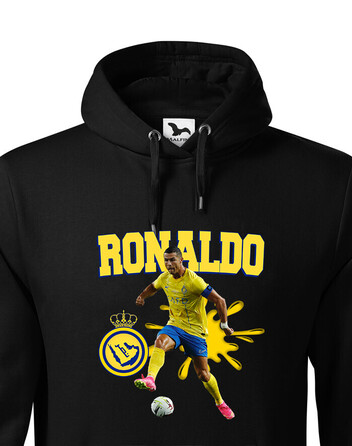 Pánská mikina s kapucí Cristiano Ronaldo – Al Nassr
