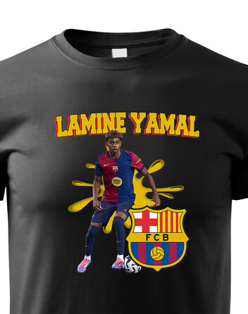 Dětské tričko Lamine Yamal Barcelona