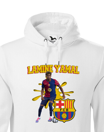 Pánská mikina s kapucí Lamine Yamal