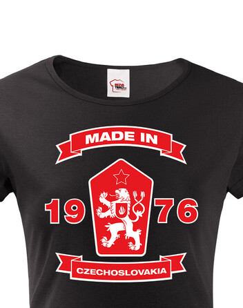 Dámské tričko Made in Czechoslovakia 1976
