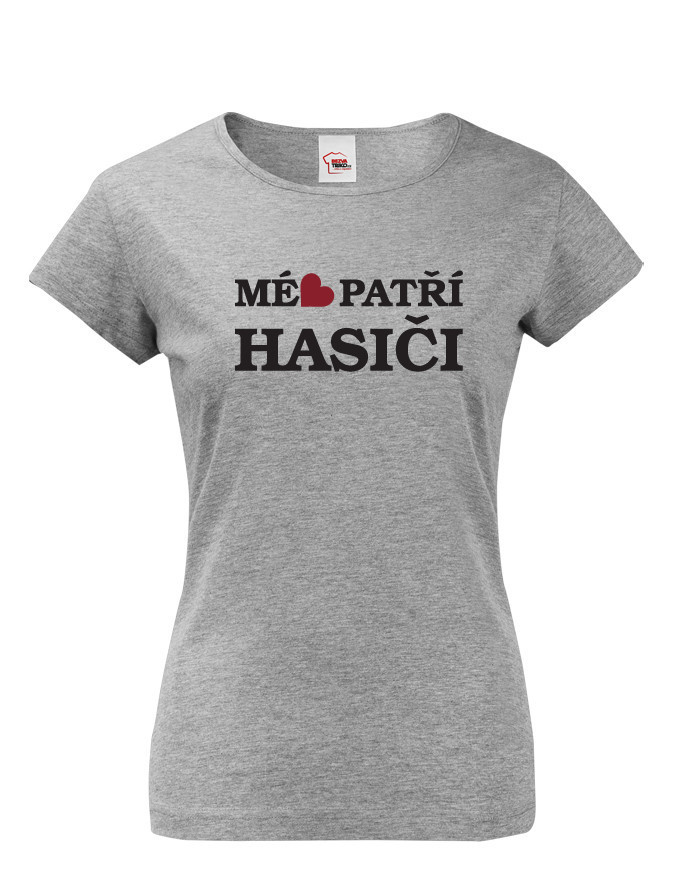 Tričko pro hasiče Mé srdce patří hasiči