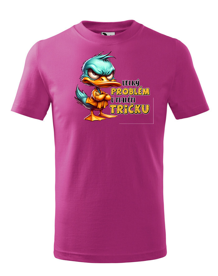 Dětské triko Velký problém v malém triku
