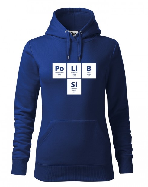 Dámská mikina s kapucí PoLiB Si