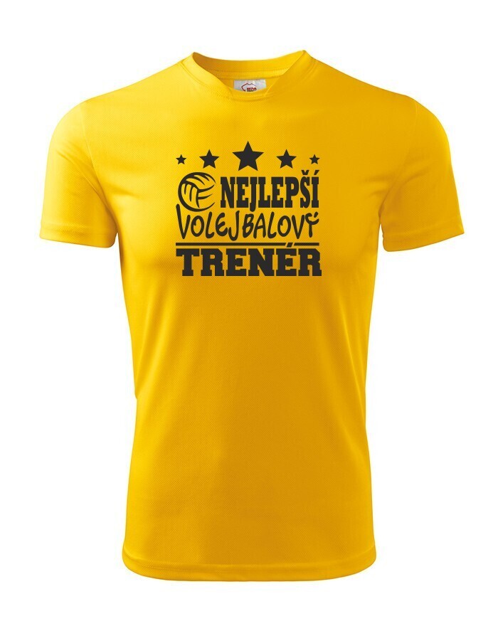 Pánské tričko Nejlepší volejbalový tréner
