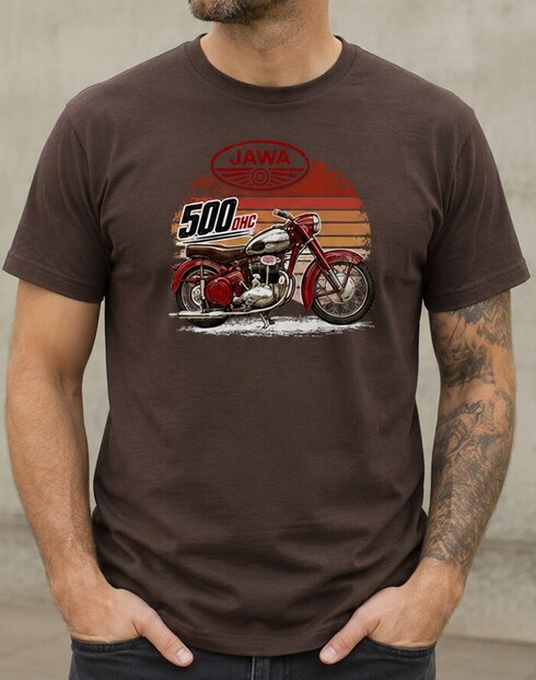Pánské tričko JAWA 500 OHC