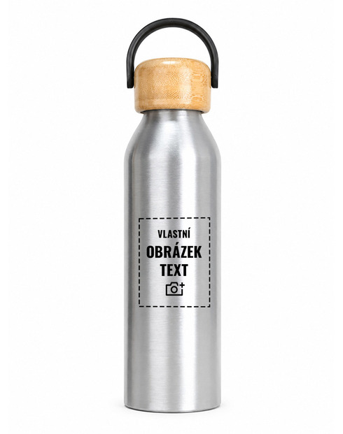 Kovová sportovní láhev 600 ml s vlastním gravírováním