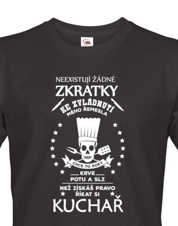Pánské tričko pro kuchaře
