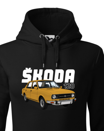 Dámská mikina s kapucí Škoda 120