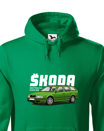 Pánská mikina s kapucí Škoda Octavia Combi