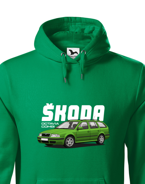 Pánská mikina s kapucí Škoda Octavia Combi