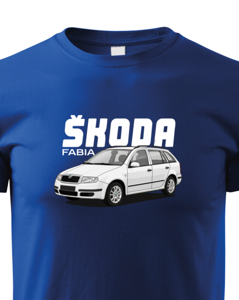 Dětské tričko Škoda Fabia