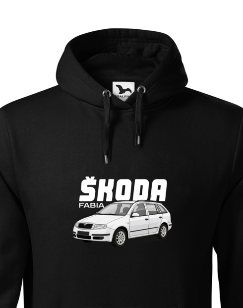 Pánská mikina s kapucí Škoda Fabia