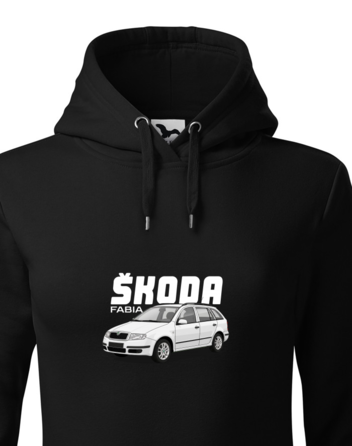 Dámská mikina s kapucí Škoda Fabia