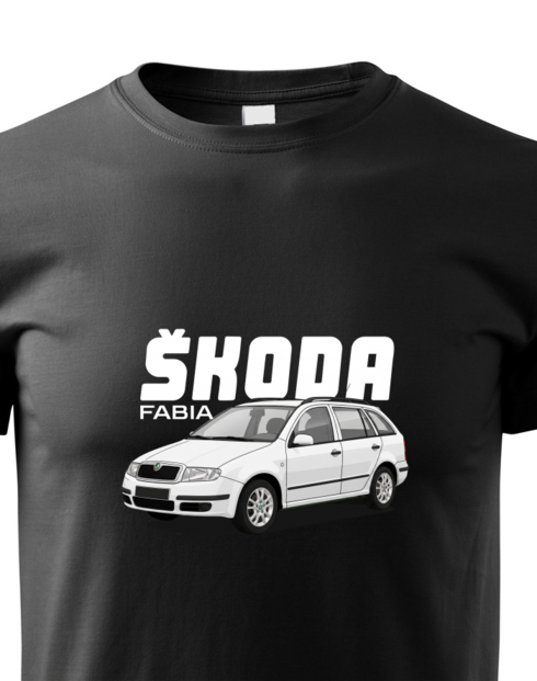 Dětské tričko Škoda Fabia
