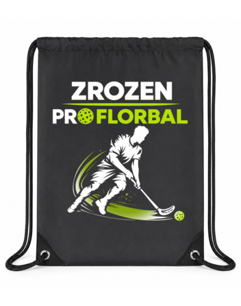 Prémiový vak na záda Zrozen pro florbal