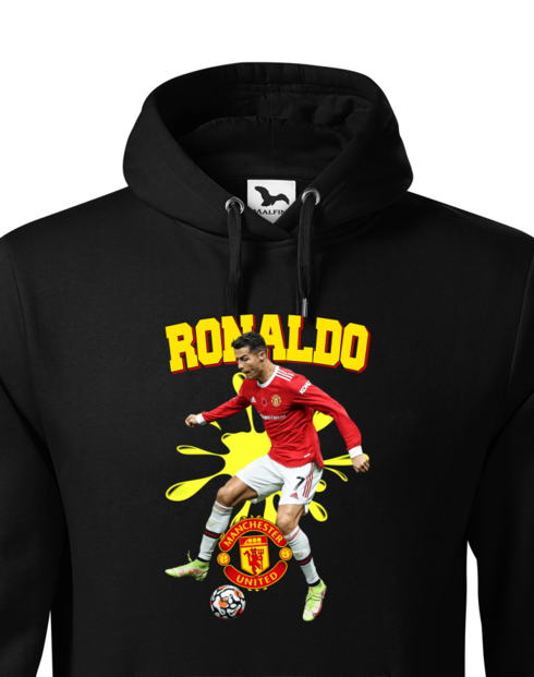 Pánská mikina s kapucí Ronaldo Manchester United