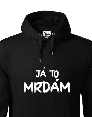 Pánská mikina s kapucí Já to mrdám