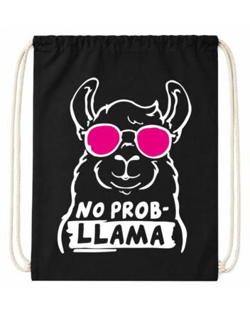 Bavlněný vak na záda No Prob-Llama