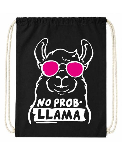 Bavlněný vak na záda No Prob-Llama