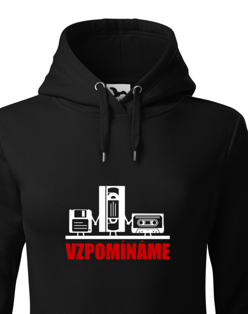 Dámská mikina s kapucí Vzpomínáme