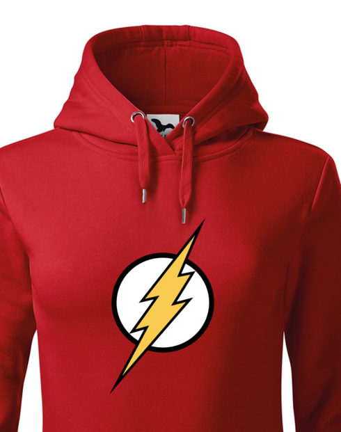 Dámská mikina s kapucí Flash