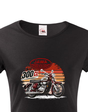 Dámské tričko JAWA 300 CL