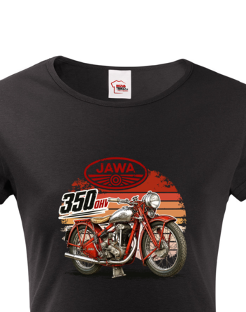 Dámské tričko JAWA 350 OHV