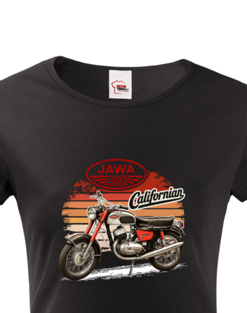 Dámské tričko JAWA Californian