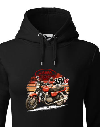 Dámská mikina s kapucí JAWA 350 TS