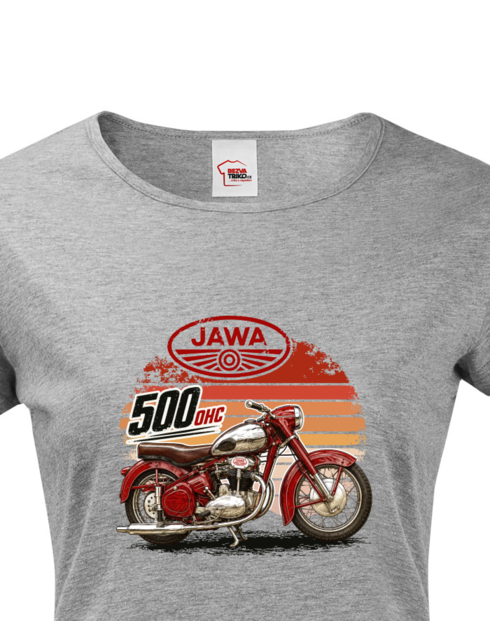 Dámské tričko JAWA 500 OHC