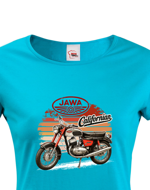 Dámské tričko JAWA Californian