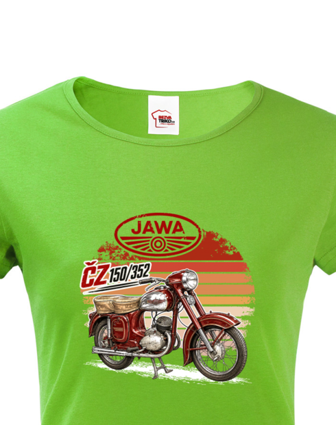Dámské tričko JAWA ČZ 150/352