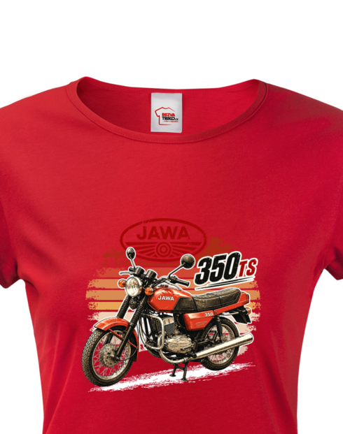 Dámské tričko JAWA 350 TS