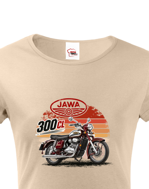 Dámské tričko JAWA 300 CL
