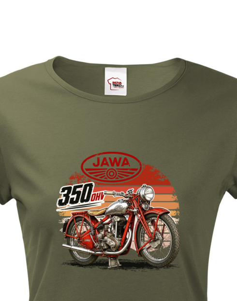 Dámské tričko JAWA 350 OHV