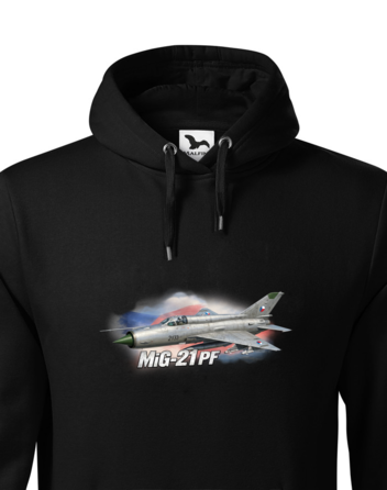 Pánská mikina s kapucí MiG-21 MF 5303