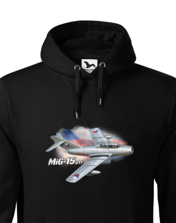 Pánská mikina s kapucí MiG-15 UTI