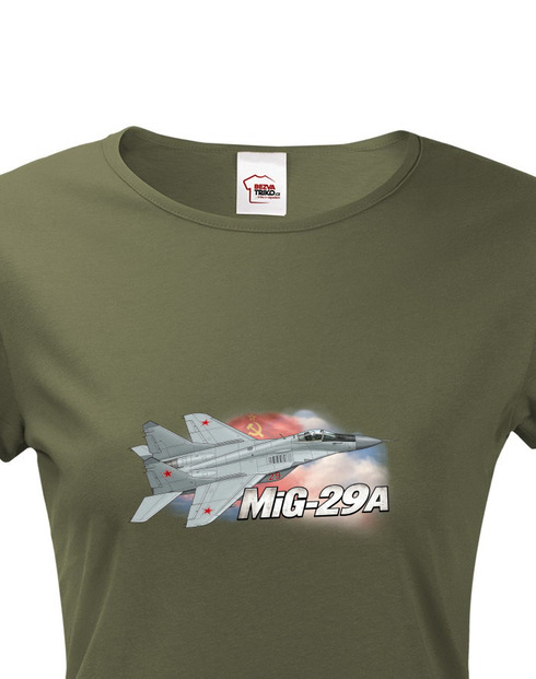 Dámské tričko s krátkým rukávem MiG-29A