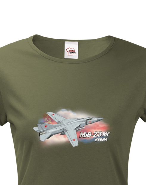 Dámské tričko MiG-23 MF Bedna