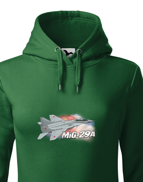 Dámská mikina s kapucí MiG-29A