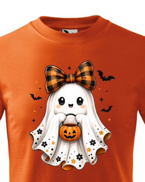 Dětské tričko Halloween - Duch