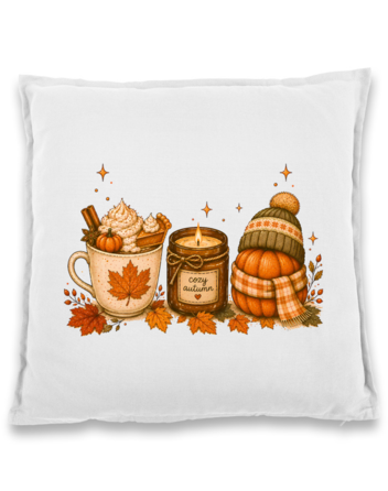 Cozy Autumn – bavlněný polštář