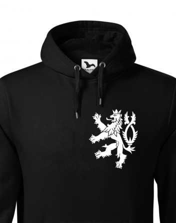 Pánská mikina s kapucí Český lev