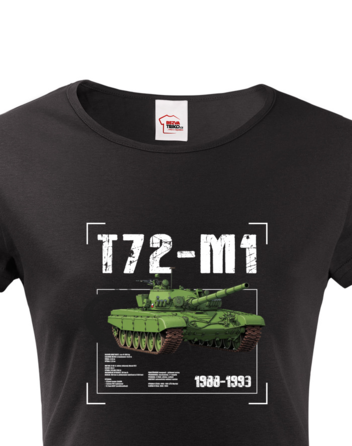Dámské tričko s krátkým rukávem T72-M1
