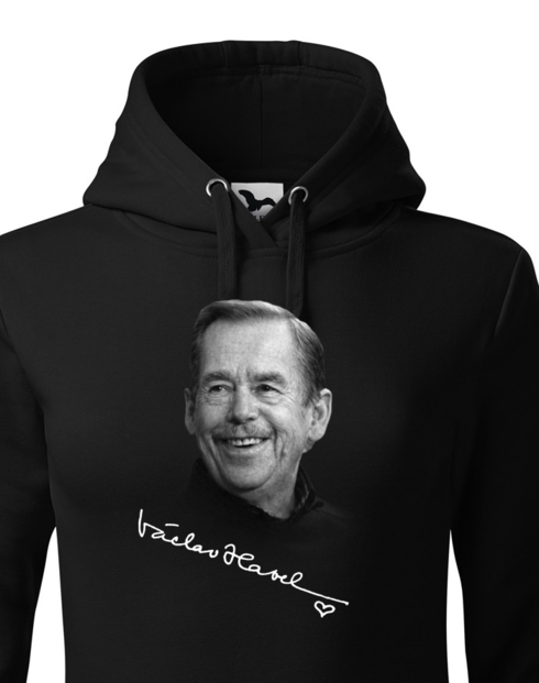 Dámská mikina s kapucí Václav Havel